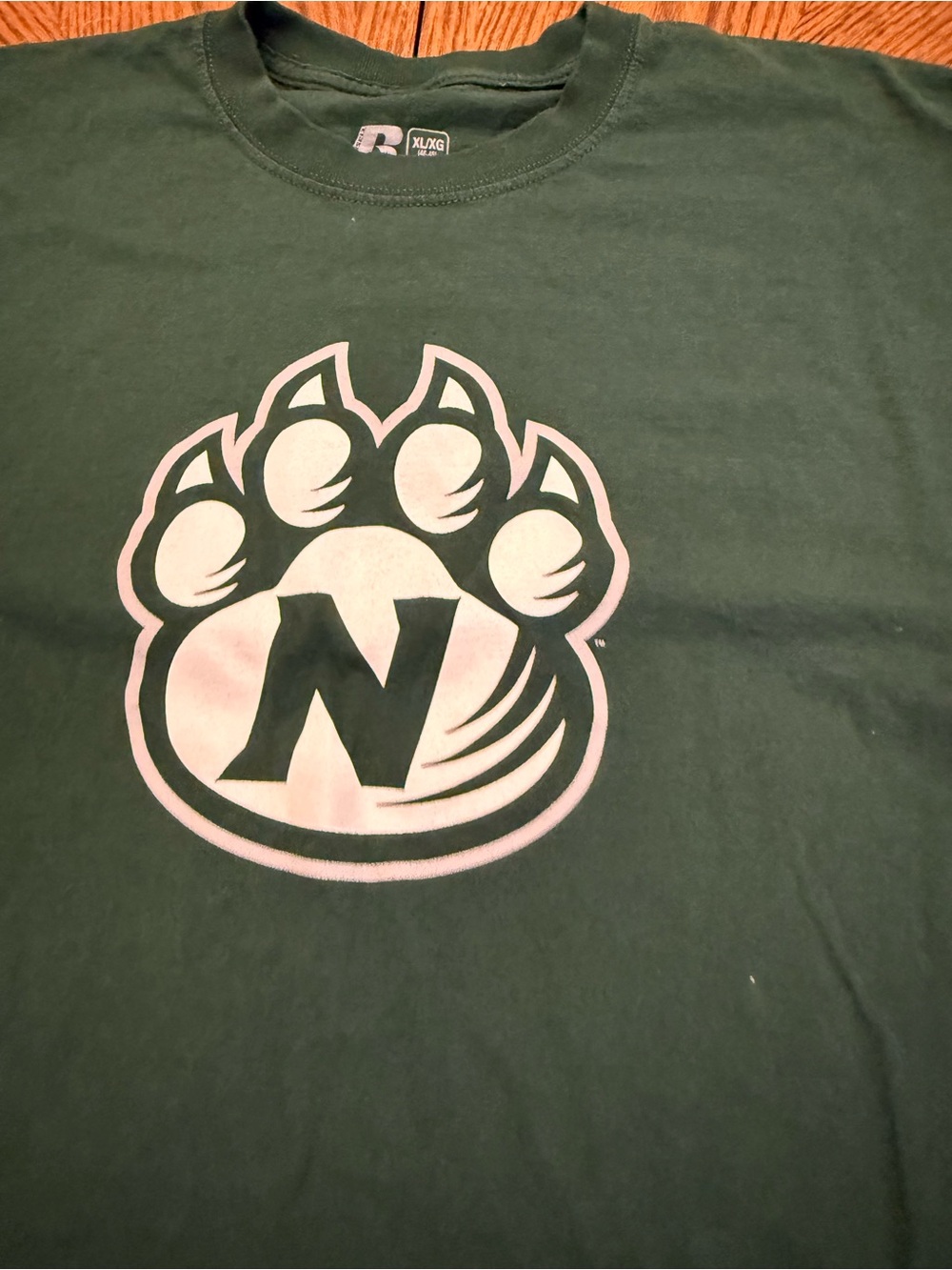 Russell Athletic Northwest Missouri State Green Tee - Picture 3 of 4